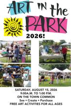 Flier for Art in the Park