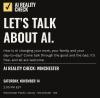 Flier for AI Reality Check