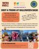 Flier for FAN Halloween Bash Trunk-or-Treat